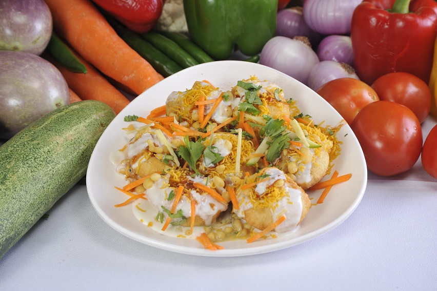 Samosa Dahi Chaat Samosa Dahi Chaat